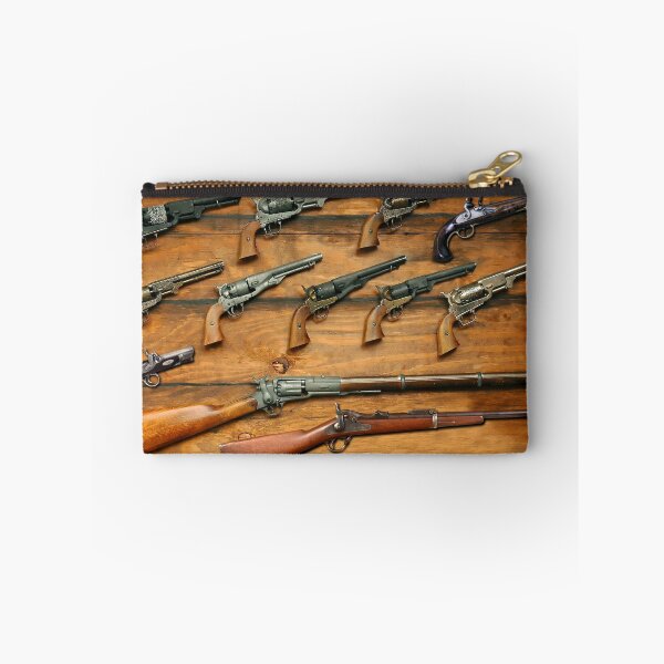 Item preview, Vintage Frontier Firearms - Antique Gun Collection on Wood designed and sold by 9xgraphics.
