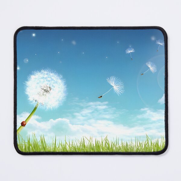 Item preview, Frutiger aero dandelion eco environment designed and sold by LGA-SHOP.