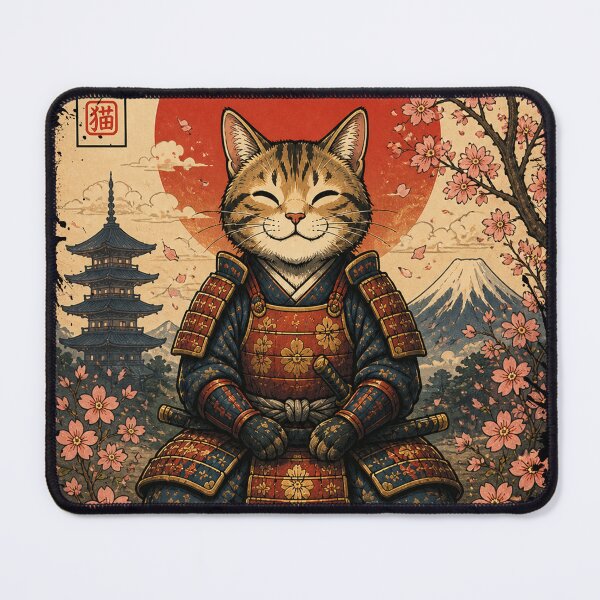 Item preview, Cat Samurai designed and sold by keytee.