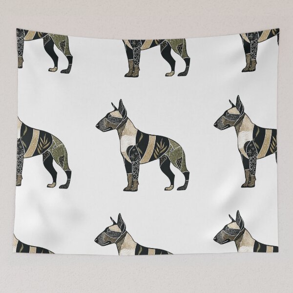 Item preview, Boho Bull terrier designed and sold by MendaciousMina.