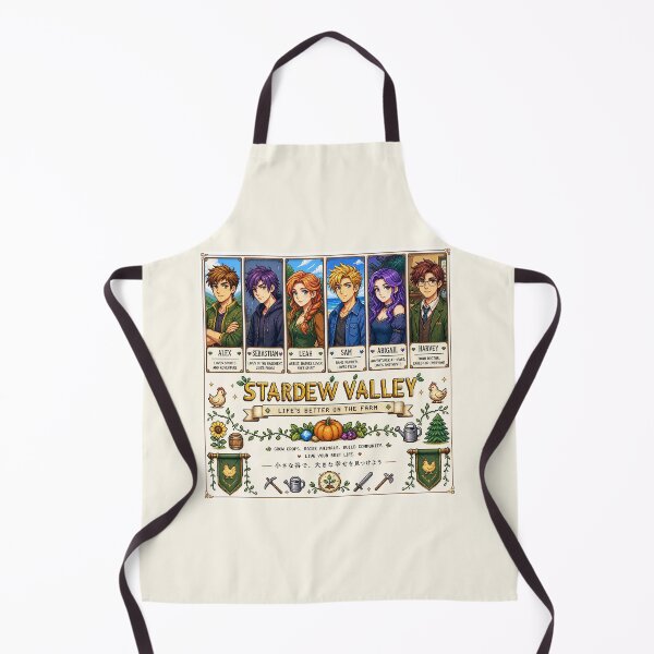 Item preview, Stardew Characters designed and sold by Ranasko.