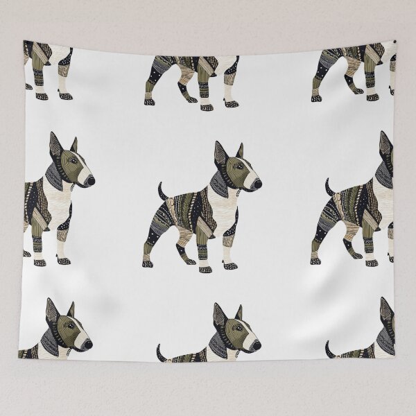 Item preview, Boho Bull terrier designed and sold by MendaciousMina.