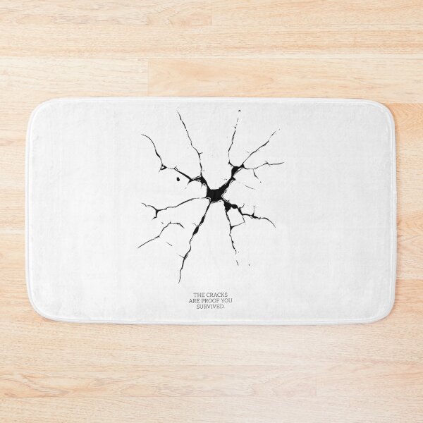 Item preview, THE CRACKS ARE PROOF YOU SURVIVED. designed and sold by PGAart.