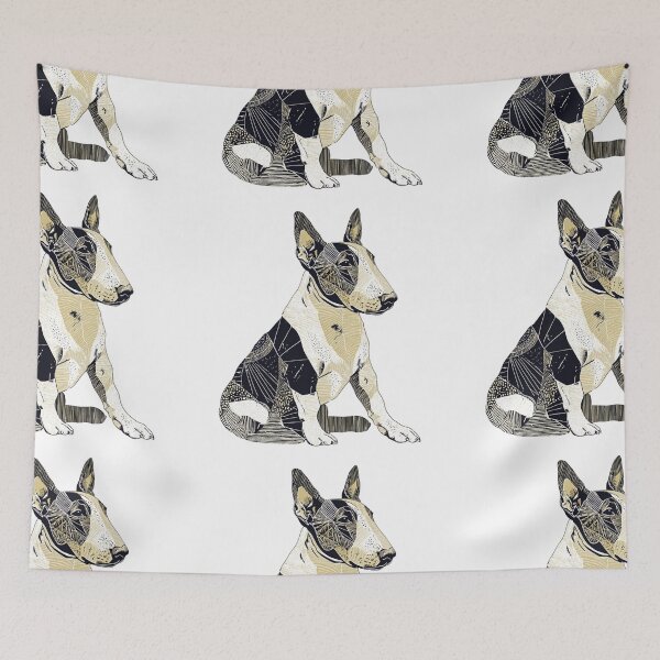 Item preview, Boho Bull terrier designed and sold by MendaciousMina.