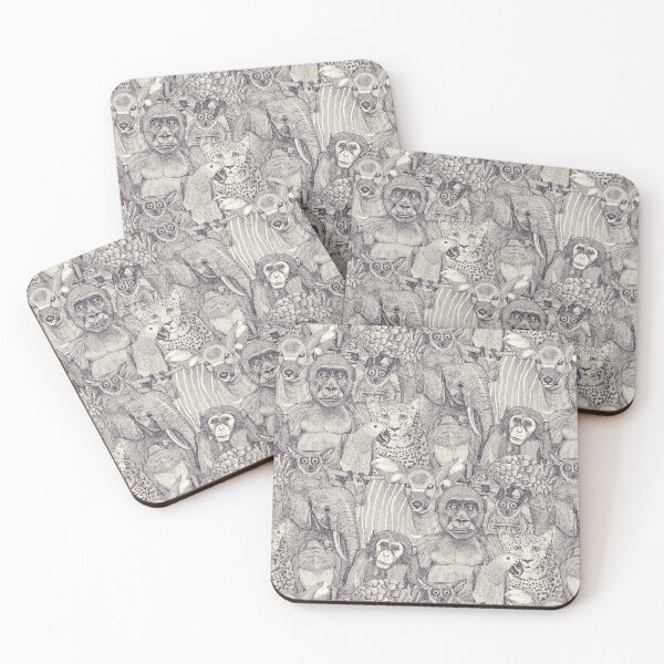 Item preview, just african jungle animals mulberry pearl designed and sold by scrummy.