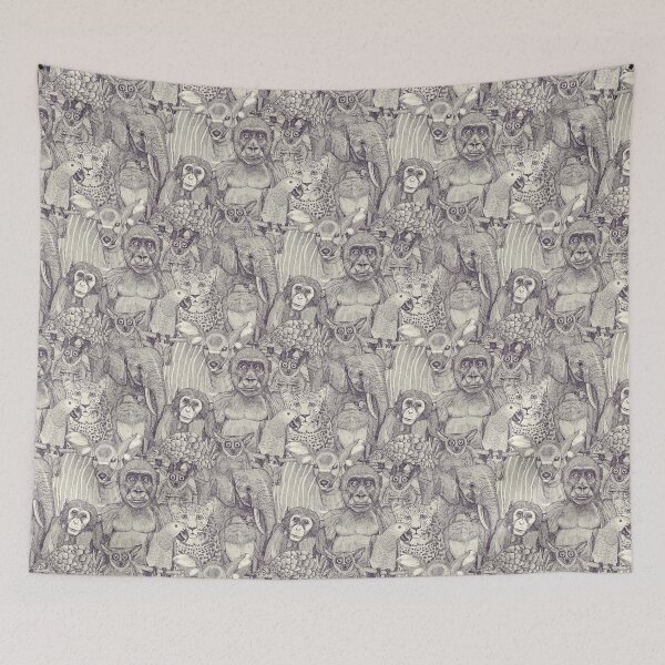 Item preview, just african jungle animals mulberry pearl designed and sold by scrummy.