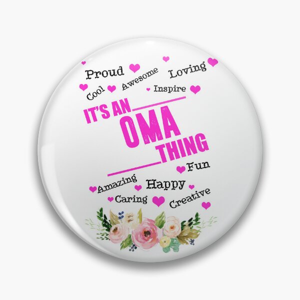 Item preview, “It’s an Oma Thing” Cute Grandma Quote Design | Funny Oma Gift designed and sold by tejoi.