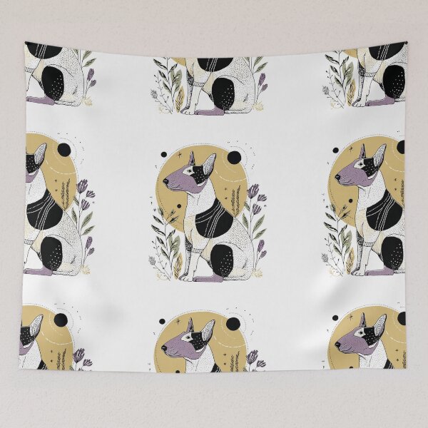 Item preview, Boho Bull terrier designed and sold by MendaciousMina.