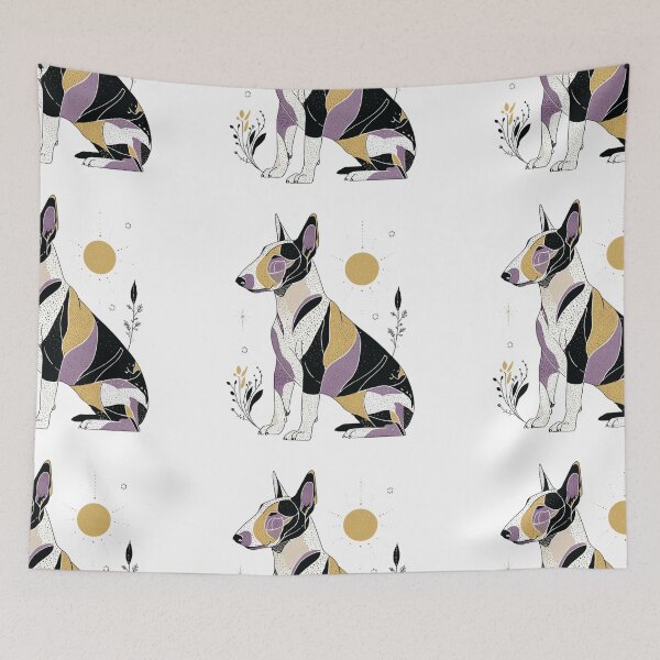 Item preview, Boho Bull terrier designed and sold by MendaciousMina.