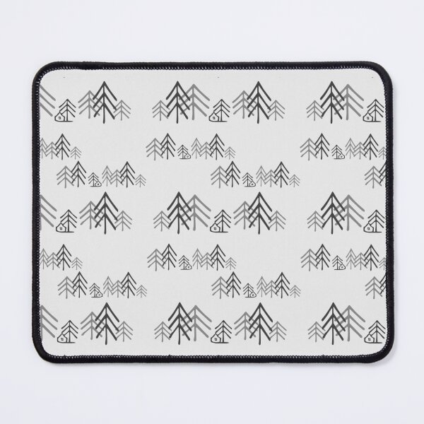 Item preview, Scandi style forest and cabin print. designed and sold by SO-studio-art.