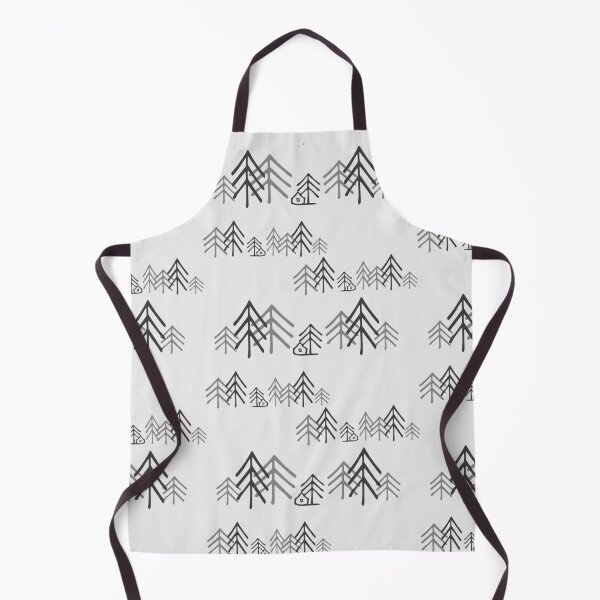 Item preview, Scandi style forest and cabin print. designed and sold by SO-studio-art.