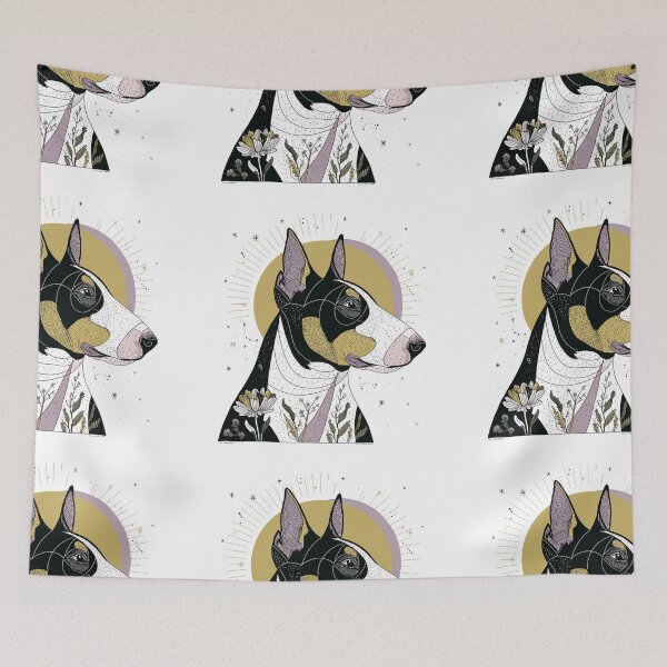 Item preview, Boho Bull terrier designed and sold by MendaciousMina.