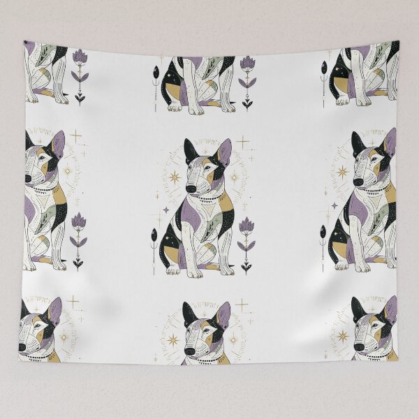 Item preview, Boho Bull terrier designed and sold by MendaciousMina.