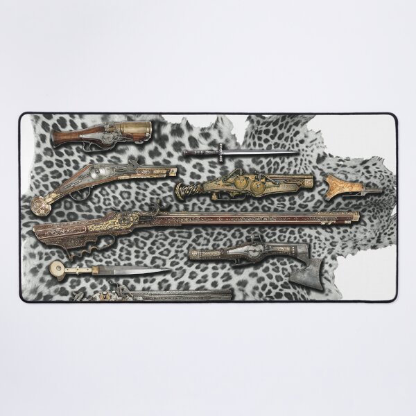 Item preview, Imperial Armory - Ornate German Renaissance Firearms & Daggers Wall Art designed and sold by 9xgraphics.