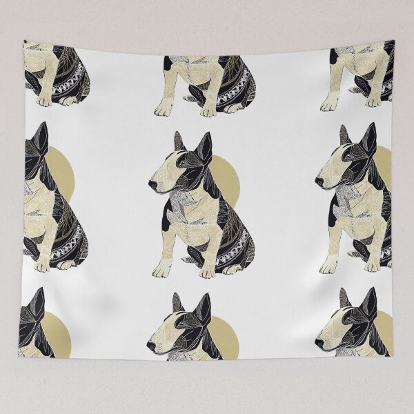 Item preview, Boho Bull terrier designed and sold by MendaciousMina.