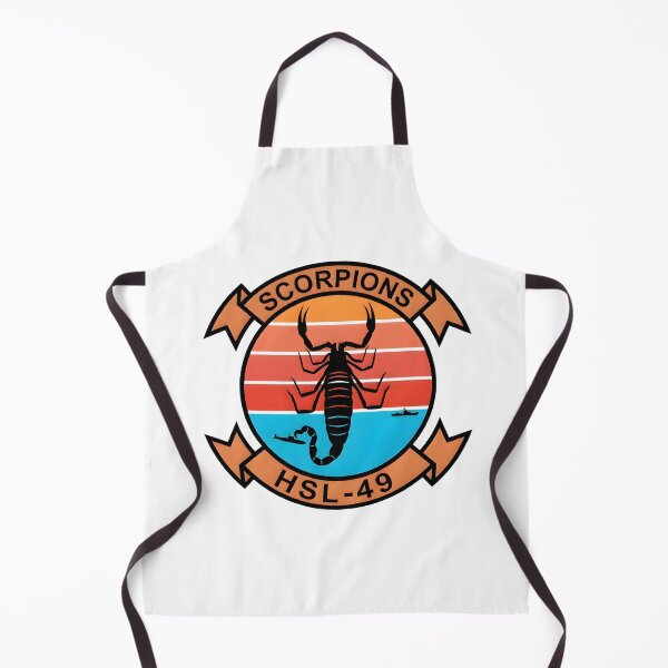 Item preview, Official Heritage Insignia of Helicopter Anti-Submarine Squadron Light Forty-Nine (HSL-49) "Scorpions" designed and sold by CharlieDesings.