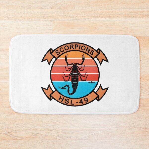 Item preview, Official Heritage Insignia of Helicopter Anti-Submarine Squadron Light Forty-Nine (HSL-49) "Scorpions" designed and sold by CharlieDesings.
