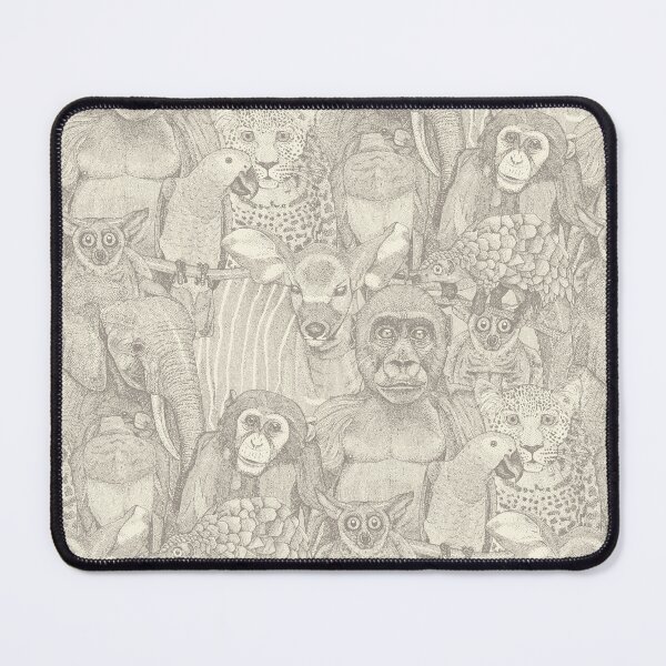 Item preview, just african jungle animals natural pearl designed and sold by scrummy.