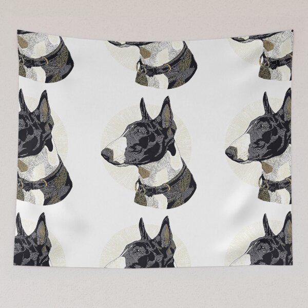 Item preview, Boho Bull terrier designed and sold by MendaciousMina.