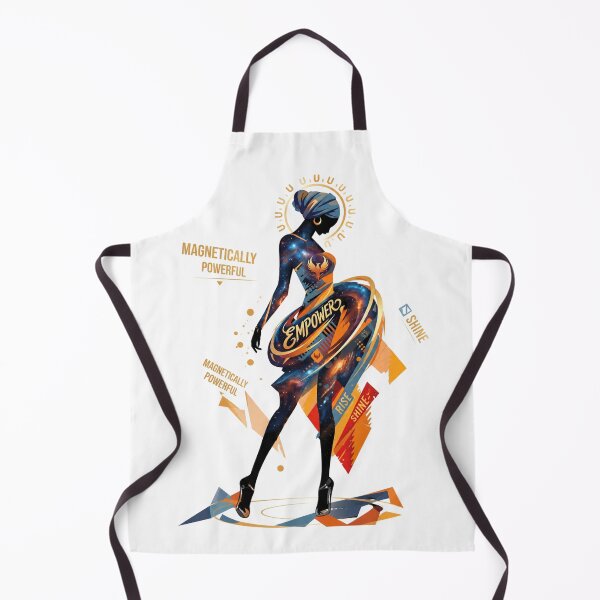 Item preview, Empowered Galaxy Woman – Rise and Shine Celestial Silhouette Art designed and sold by KireaDesigns.
