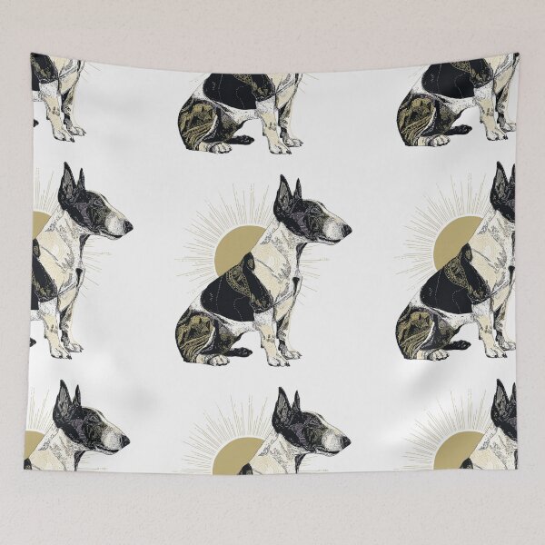 Item preview, Boho Bull terrier designed and sold by MendaciousMina.
