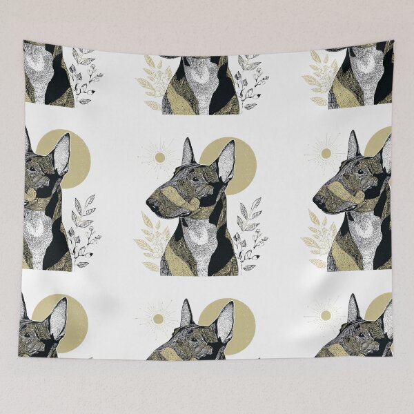 Item preview, Boho Bull terrier designed and sold by MendaciousMina.
