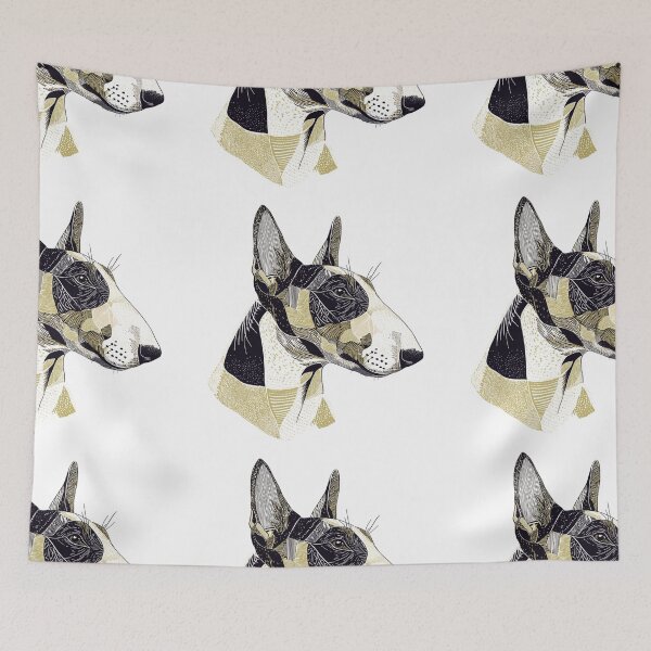 Item preview, Boho Bull terrier designed and sold by MendaciousMina.
