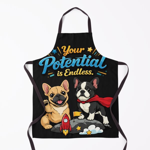 Item preview, French Bulldog Your Potential is Endless Rocket designed and sold by Tsugraf Designs.