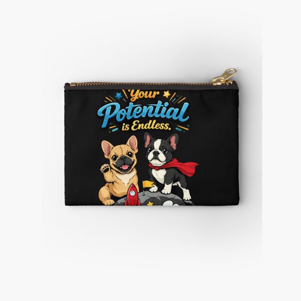 Item preview, French Bulldog Your Potential is Endless Rocket designed and sold by Tsugraf Designs.