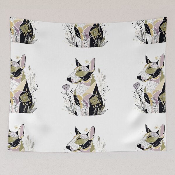 Item preview, Boho Bull terrier designed and sold by MendaciousMina.
