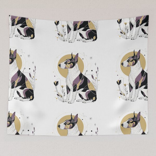 Item preview, Boho Bull terrier designed and sold by MendaciousMina.