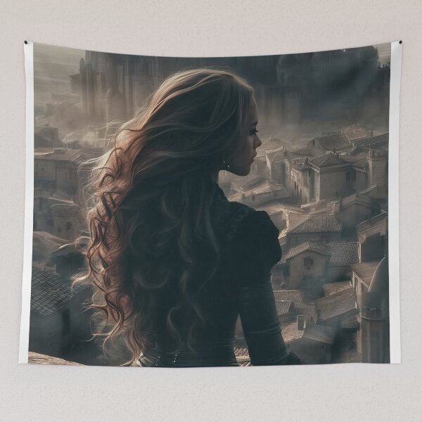 Item preview, The Silent Heir of the Shadow Citadel designed and sold by oanaunciuleanu.