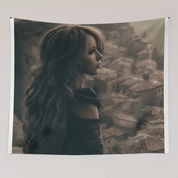 Item preview, The Silent Heir of the Shadow Citadel designed and sold by oanaunciuleanu.