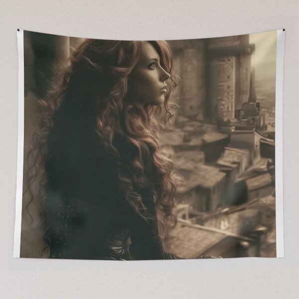 Item preview, The Silent Heir of the Shadow Citadel designed and sold by oanaunciuleanu.