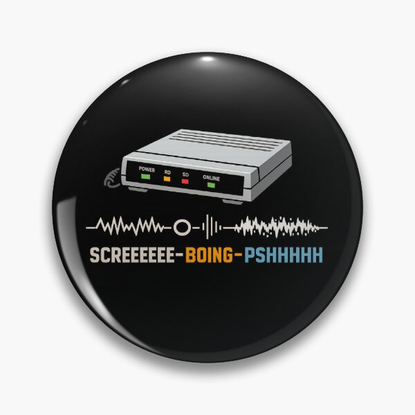 Item preview, Dial Up Modem Handshake Sound 90s Internet Nostalgia Retro Tech Hardware designed and sold by The Junto Shop.