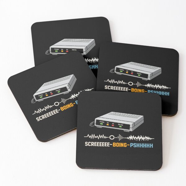 Item preview, Dial Up Modem Handshake Sound 90s Internet Nostalgia Retro Tech Hardware  designed and sold by The Junto Shop.