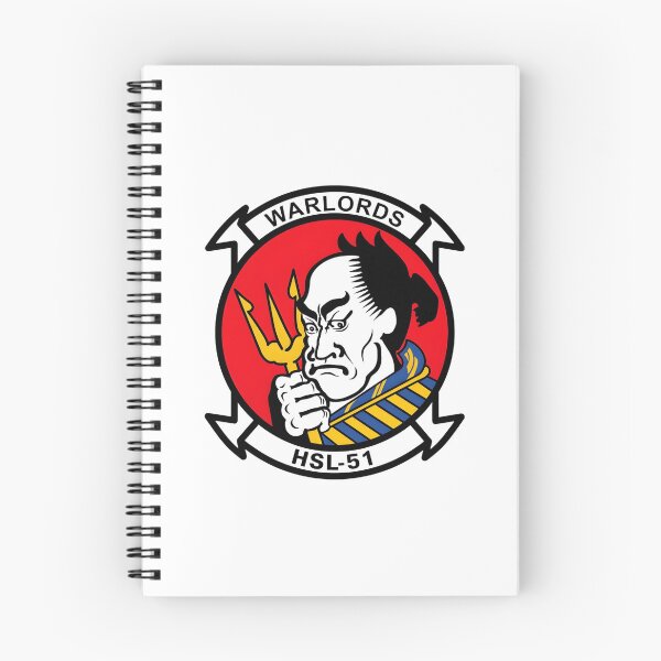 Item preview, Official Heritage Insignia of Helicopter Anti-Submarine Squadron Light Fifty-One (HSL-51) "Warlords" designed and sold by CharlieDesings.