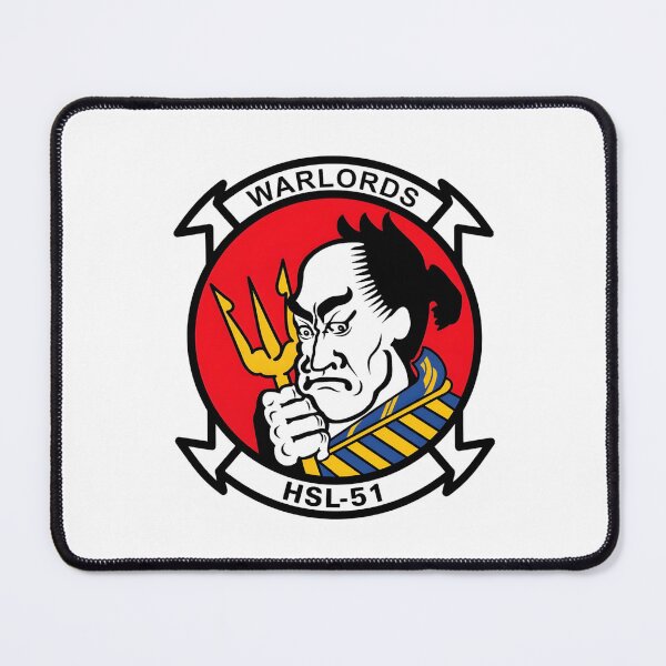 Item preview, Official Heritage Insignia of Helicopter Anti-Submarine Squadron Light Fifty-One (HSL-51) "Warlords" designed and sold by CharlieDesings.