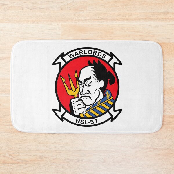 Item preview, Official Heritage Insignia of Helicopter Anti-Submarine Squadron Light Fifty-One (HSL-51) "Warlords" designed and sold by CharlieDesings.