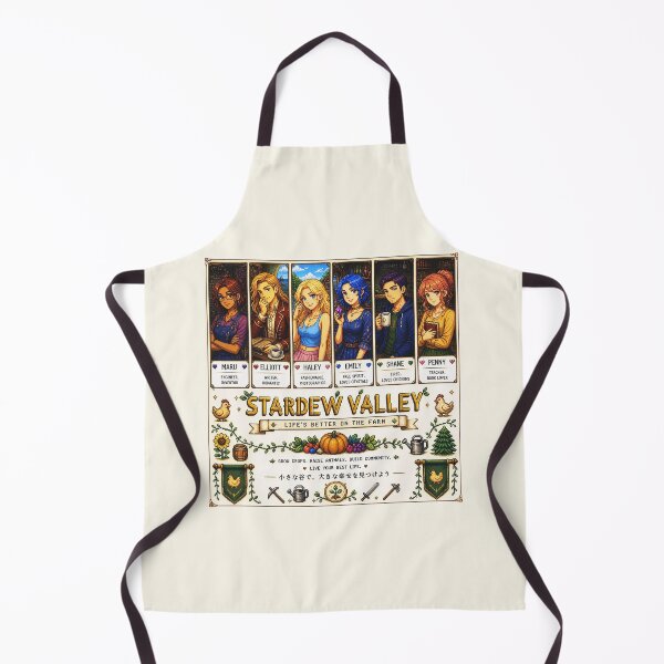 Item preview, Stardew Characters designed and sold by Ranasko.