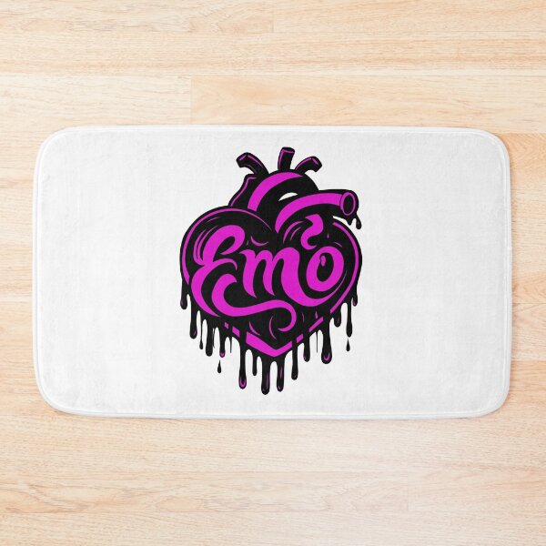 Item preview, Emo Heart designed and sold by Lovesick Lobotomy.
