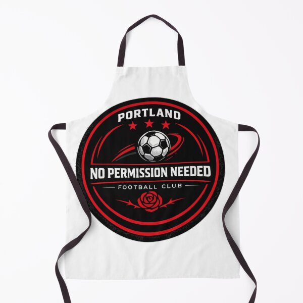 Item preview, No Permission Needed – Portland Football Club Badge designed and sold by PINK FREE.