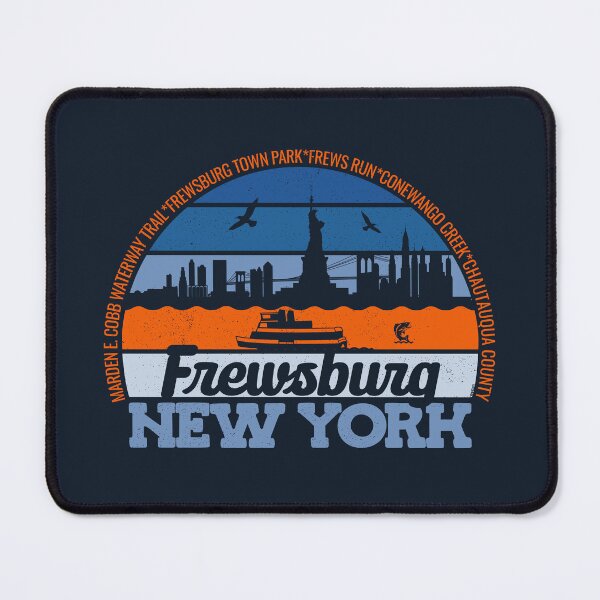 Item preview, Frewsburg New York Sunset Retro Vintage Local Pride Logo designed and sold by CRHPOD20.