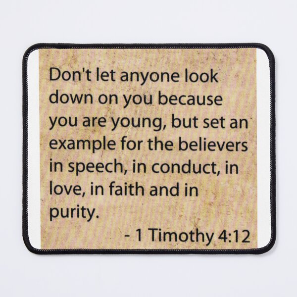 Item preview, 1 Timothy 4:12 designed and sold by di-Vera-Rosati.