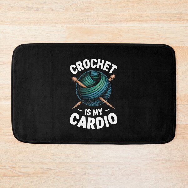 Item preview, Crochet is my Cardio designed and sold by jkrphoto.