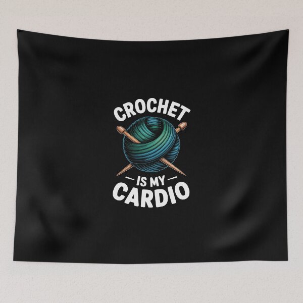 Item preview, Crochet is my Cardio designed and sold by jkrphoto.