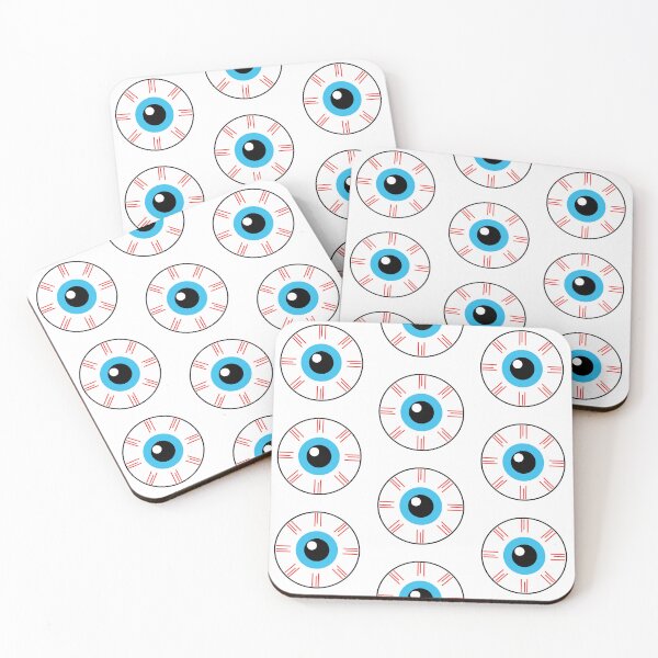 Item preview, Stressed Out Eyeball Red Veins Black Blue Iris designed and sold by Rolographics1.