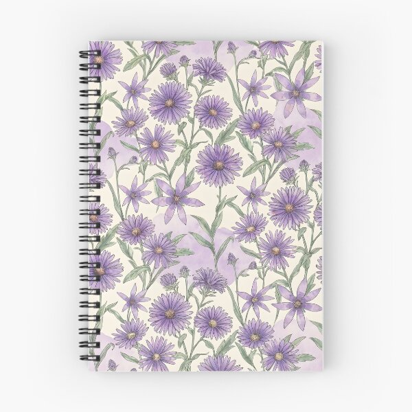 Item preview, Aster Botanical September Birth Flower designed and sold by TerryCoreCraft.