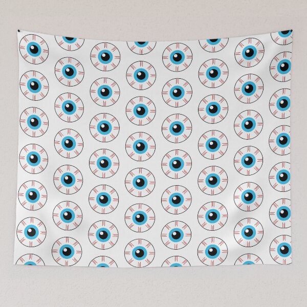 Item preview, Stressed Out Eyeball Red Veins Black Blue Iris designed and sold by Rolographics1.