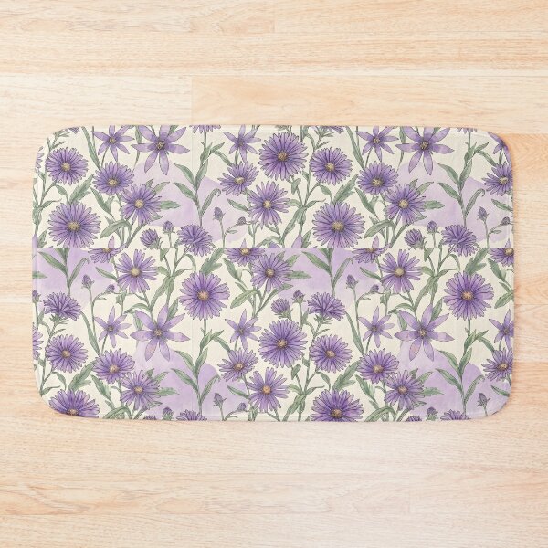 Item preview, Aster Botanical September Birth Flower designed and sold by TerryCoreCraft.